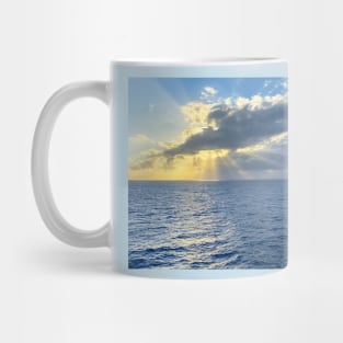 Sunset On the Caribbean Sea Mug